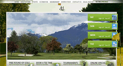 Desktop Screenshot of golfhamiltonmt.com